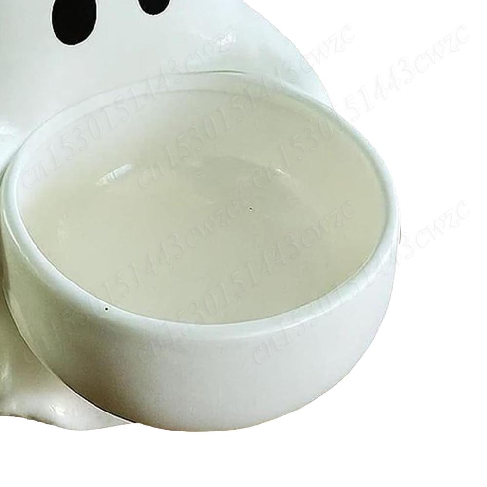 2026 Halloween Ghost Candle Holder Multi-Purpose Aromatherapy Candlestick Gothic Wear Resist Halloween Party Tabletop Ornament