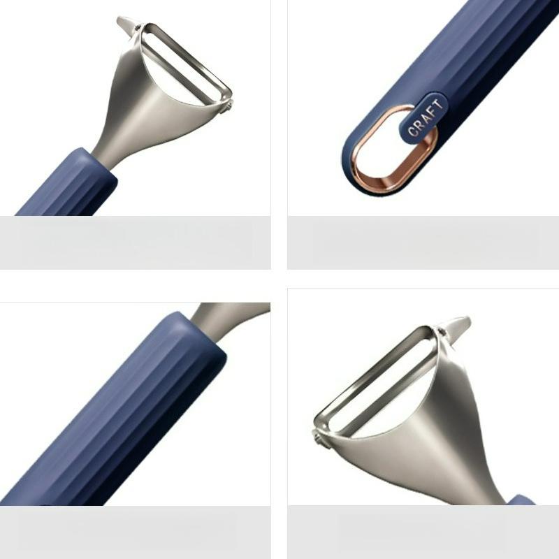 Kitchen Stainless Steel Peeler Household Hanging Loofah Potato Peeler Multi-purpose Melon, Fruit and Vegetable Planer