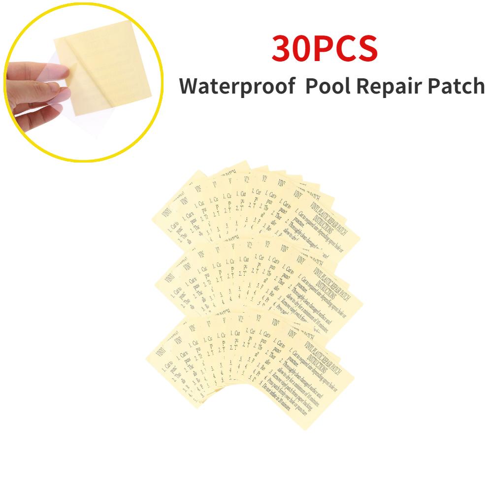 10-100pcs Self-Adhesive Pool Repair Patch Waterproof Pool Liner PVC Repairing Patches Stickers for Inflatable Products Boat Raft