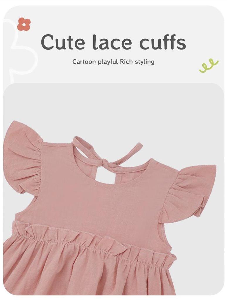 High-End Spring/Autumn Princess Dress for Girls: Elegant Little Fragrance Style