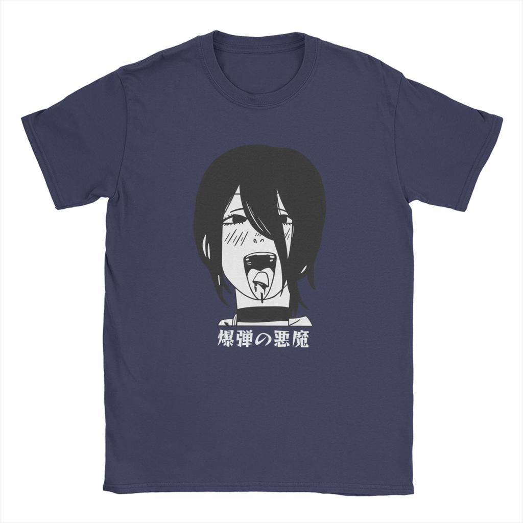 Chainsaws man Rezes T-Shirt Summer  Fashion T Shirts Adult Pure Cotton O-Neck 4XL 5XL 6XL Top Tees Short Sleeve Y2K Retro Tshirt