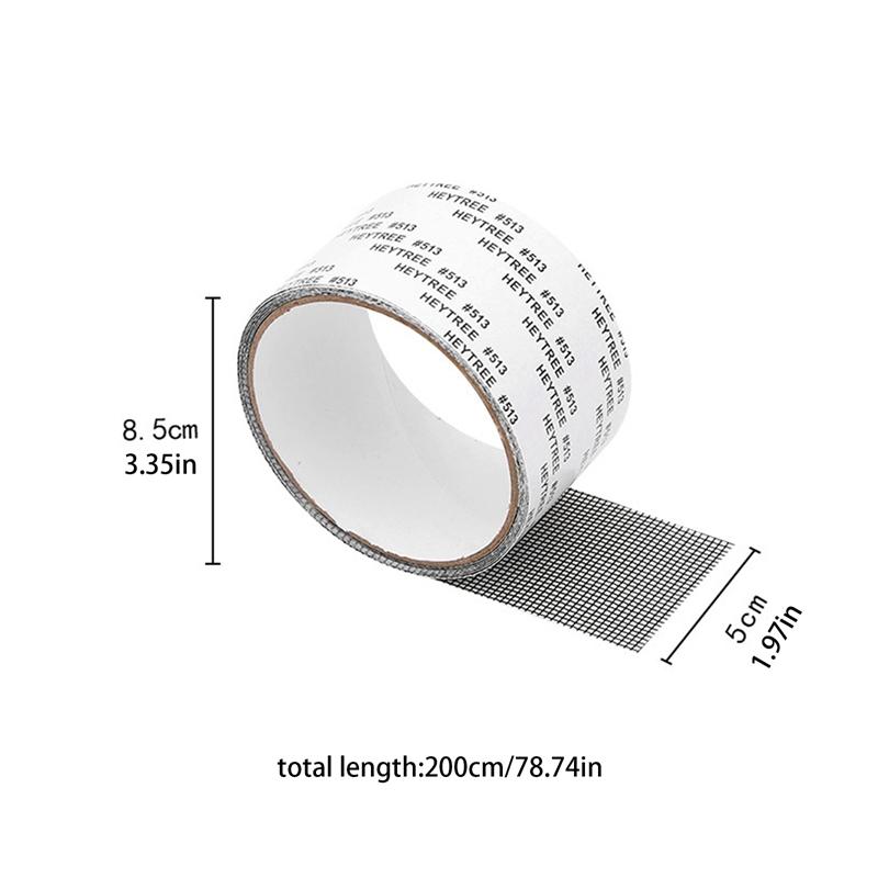 Fenstergitterband Anti-Moskito-Gitter-Reparatur-Subvention Türvorhang Moskitonetz Lochflicken Reparatur Selbstklebendes Gitterband