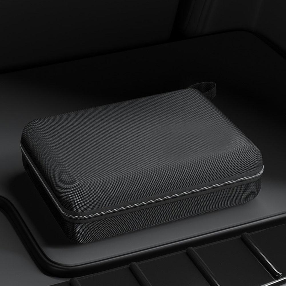 Eva Car Vacuum Cleaner Storage Box Waterproof Zipper Digital Storage Box Hard Shell Protective Bag Auto Interior Accessories