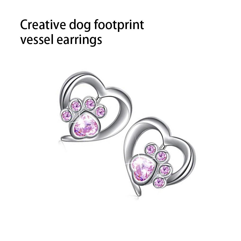 1 Pair Rhinestone Women Earrings Portable Wedding Girls Simple Design Sweet Stud Earring Ladies Ear Jewelry Gift