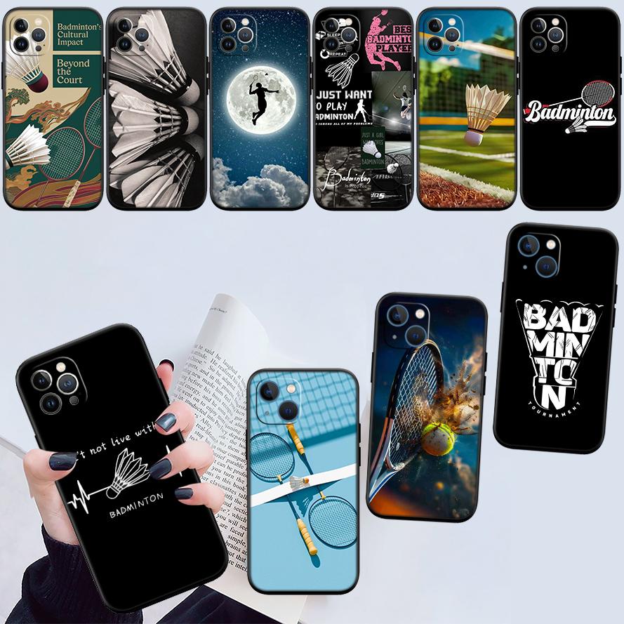 RA6 Badminton Sports Phone Case for Samsung Galaxy S20 S21 S22 Ultra FE + Plus A21S A22 A24 A25 A26 A30 A30S A31