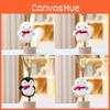 Penguin Scarf Plush Toy Keychain Bag Pendant Doll Decorations Gifts Cartoon