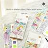 Reusable Water Drawing Book For Kids Safe Materials Disappears Dry Fantasy Themes Portable Designs