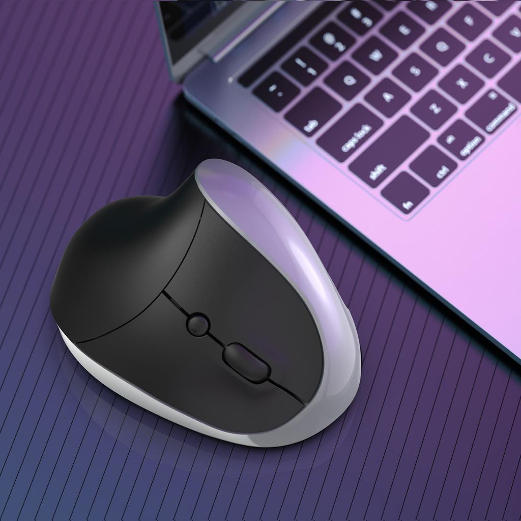 Wireless Vertical Mouse 2.4GHz   Control 800dpi 1600dpi 2400dpi Ergonomic Design Wireless Mouse for