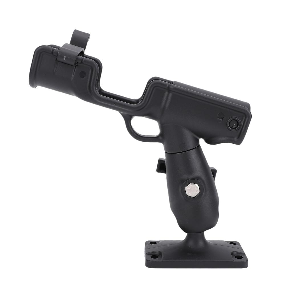 Boat Fishing Rod Holder with Mounting Base Adjustable Rotatable Fishing Pole Holder for Boat Canoe Kayak Black