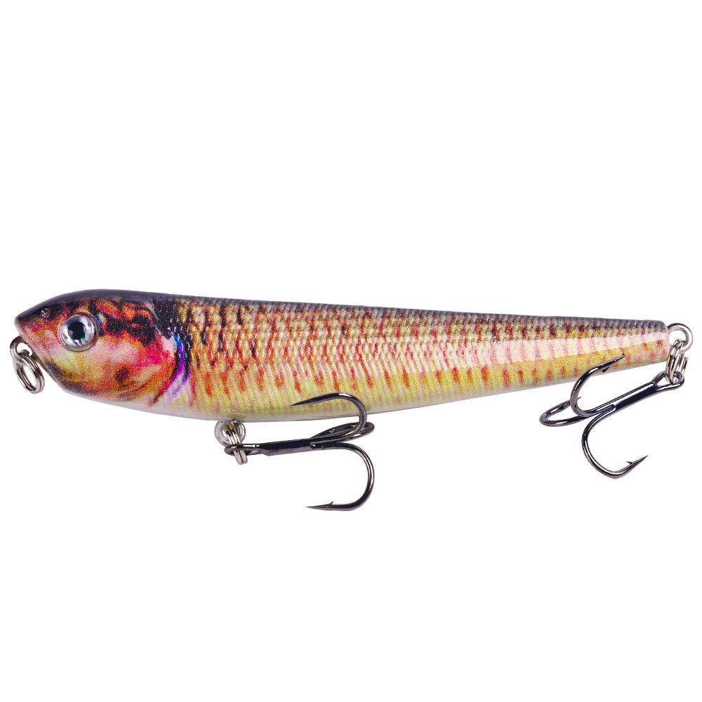 

3D Printed Micro-Object Character Dog Fishing Lure Set 9CM 9.6G Floating Pencil Bait Non-Air Force Hard Bait for Angling 9CM-9.6G-6