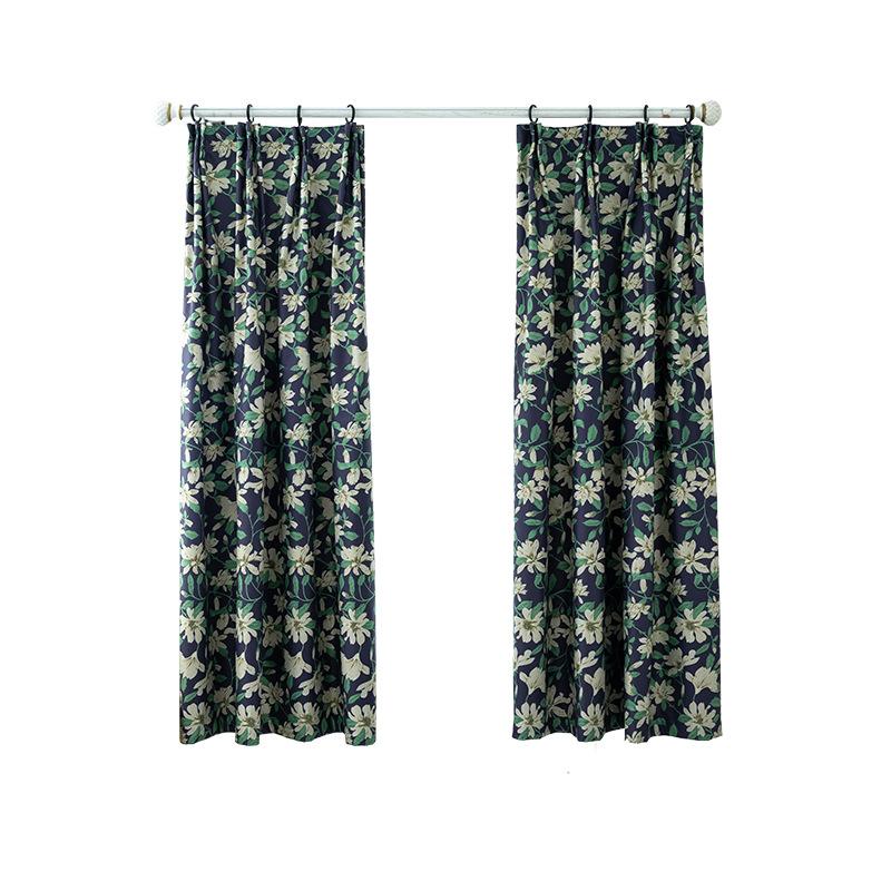 Outdoor Waterproof Blackout Curtains Balcony Blackout Curtains Waterproof And Oil-Proof Printed Curtains Finished Products