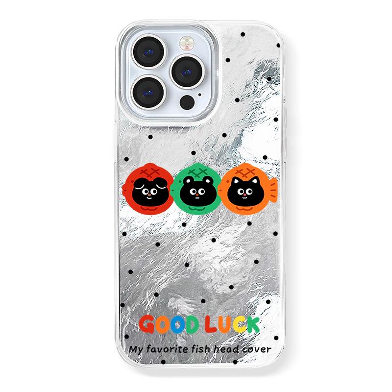 

Твердый чехол Zhitai Cute Glacier Pattern для моделей iPhone: 11, 12 Про, 13, 14, 15, 16 Про Макс iPhone 13 Pro
