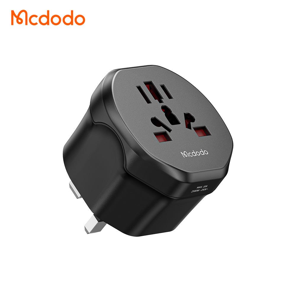

Mai Duo Duo Travel Adapter: Universal UK/EU/US/China AC Plug with Fast Charging UK Standard чёрный