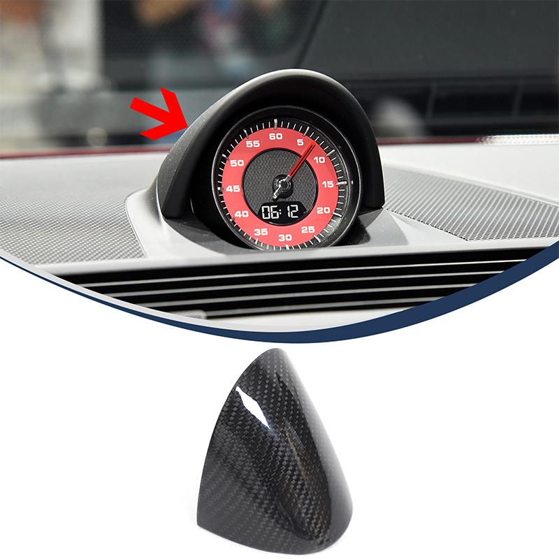 

For Porsche Panamera 2017-20 Real carbon fiber Car Central Control Instrument Panel Steering Wheel trim Sticker Car Accessories