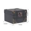 Wooden Vintage Wooden Box With Lock Handmade Treasure Chest Case Secure Elegant Vintage Wooden Treasure Box Home Display