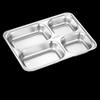 KAZHI 304 Stainless Steel Deep Compartment Meal Tray