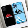 Q-QuiksilverS LOGO Phone Case For IPhone 17 16 15 14 13 12 11 Pro Max Plus Mini Soft Black Cover