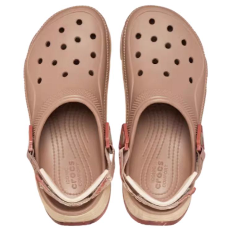 Crocs Hikers XC EVA Pohodlné Všestranné Dřeváky Dámské dřeváky Hnědé 209643-2Q9