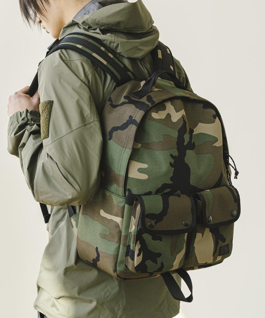 The Earth Cordura 2 Pocket Daypack - Woodland