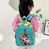 Cartoon Backpack Child School Girls And Boys With Nylon Breathable