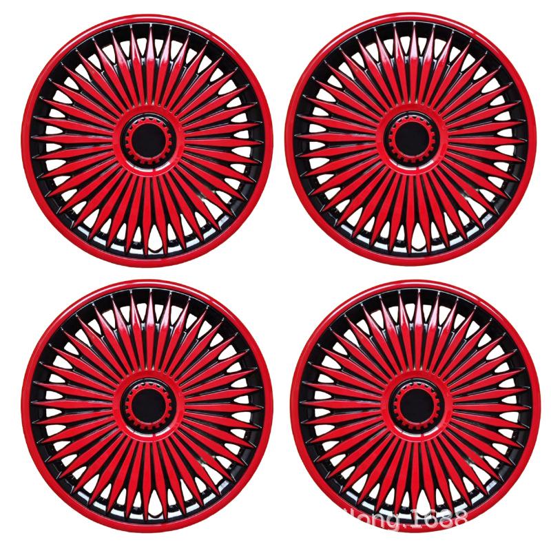 Iron Steel Rim Hubcap Wheel Cover: 12-17 Inch Decorative, Modified, Large.