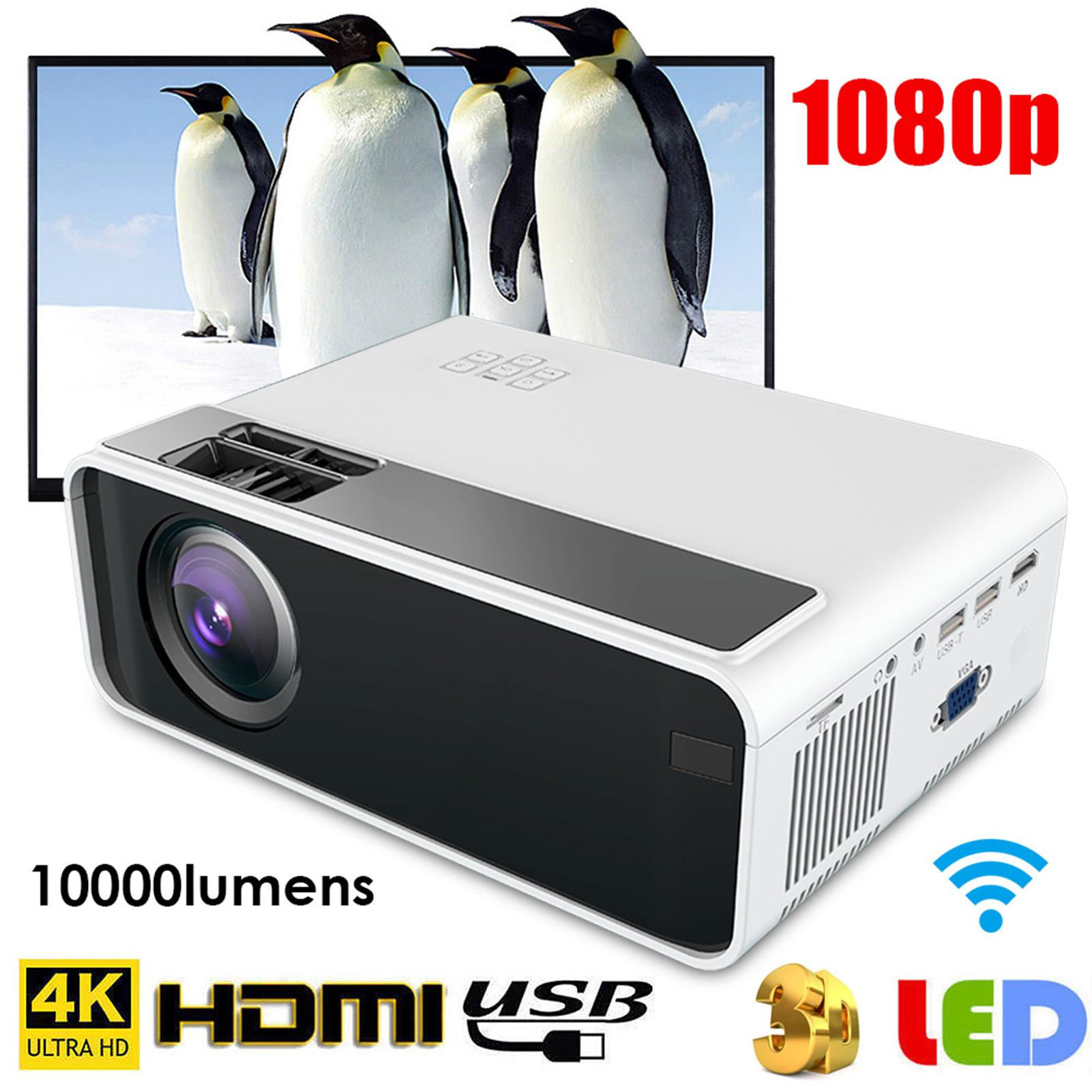 

HD 1080P LED Smart Projector WiFi Bluetooth Home Theater 720P для Android - EU Plug
