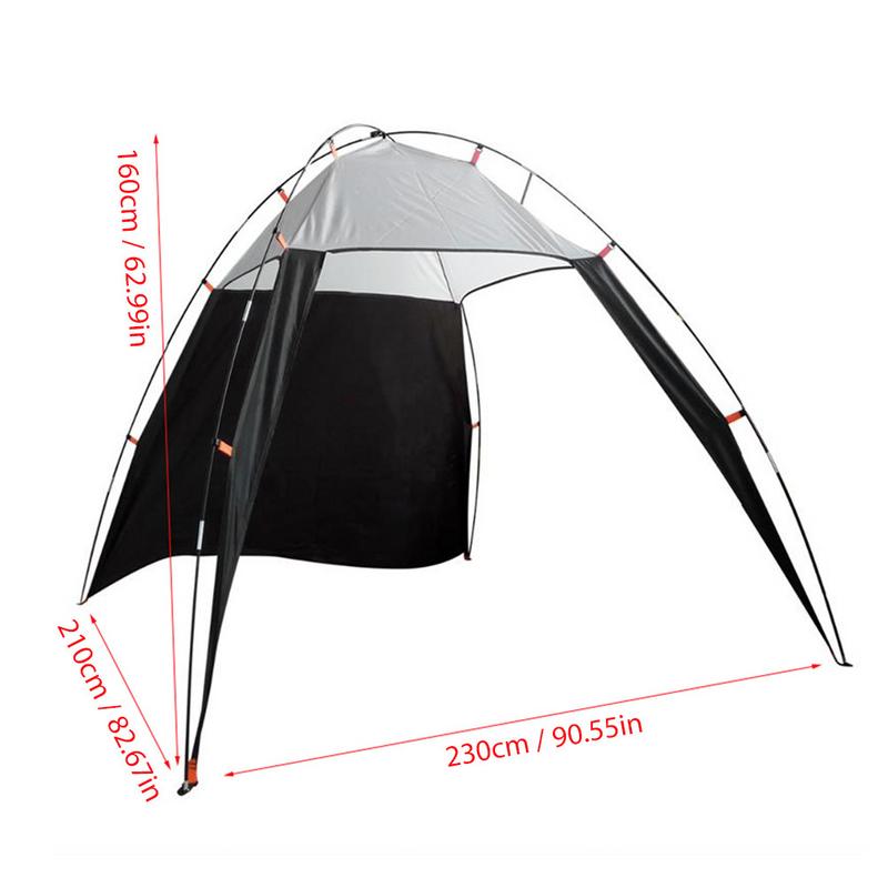 Outdoor Anti-UV Canopy Beach Shelter Sun Shade Tent Lightweight Waterproof Tent Sun Shade For Fishing Camping Picnic Travel