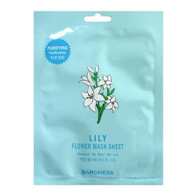 Lilly Flower Mask Sheet, 21 g -  Maska w płachcie z ekstraktem z kwiatu lilii białej