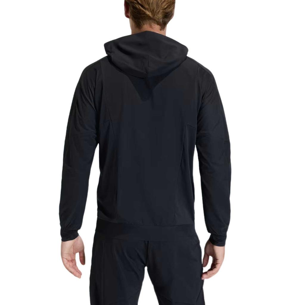adidas Hanorac cu fermoar complet D4T ClimaCool, elimină transpirația, uscare rapidă, pentru bărbați, hanorace KA4821