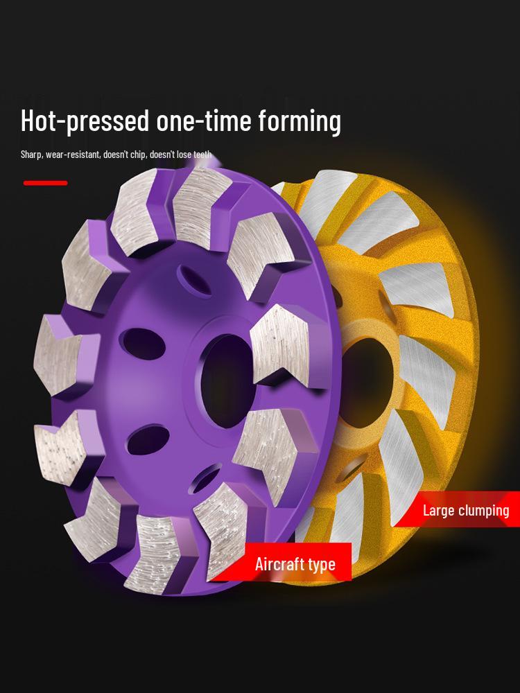 Diamond Grinding Disc for Angle Grinders - Ideal for Marble, Cement, Stone, and Flooring Polishing