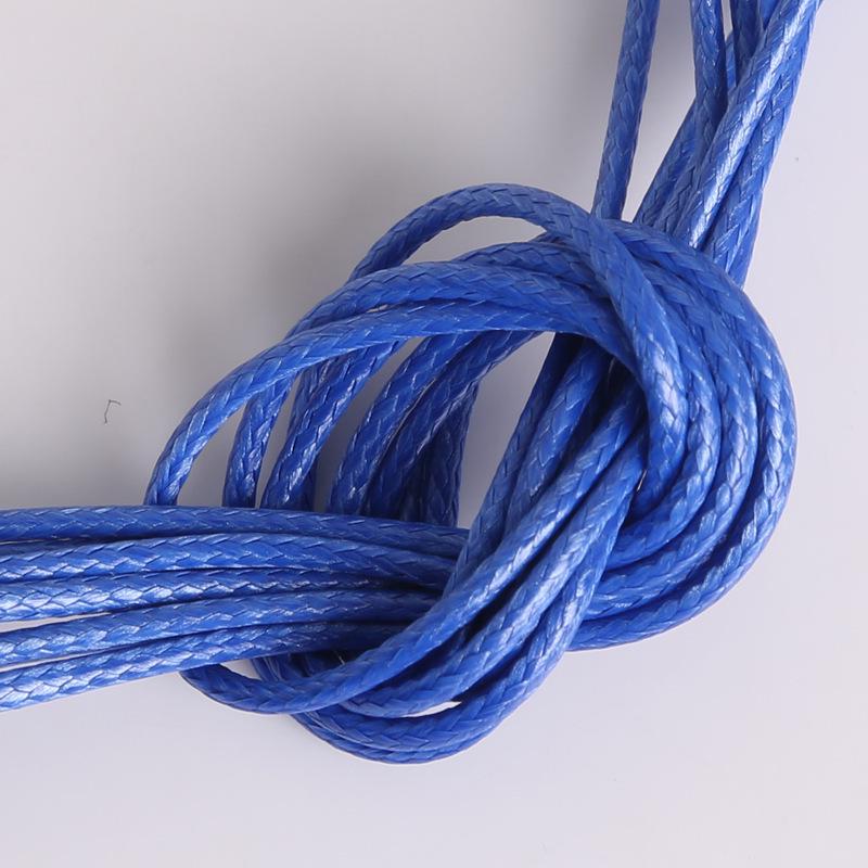 Korean Waxed Rope for DIY Jewelry - 1-2mm Colorful Necklace & Bracelet Cord