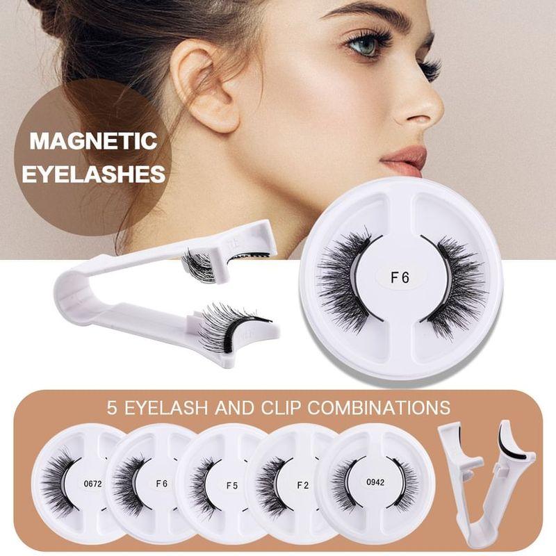 Lashie - Magnetic Multipack False Eyelashes with Tweezers