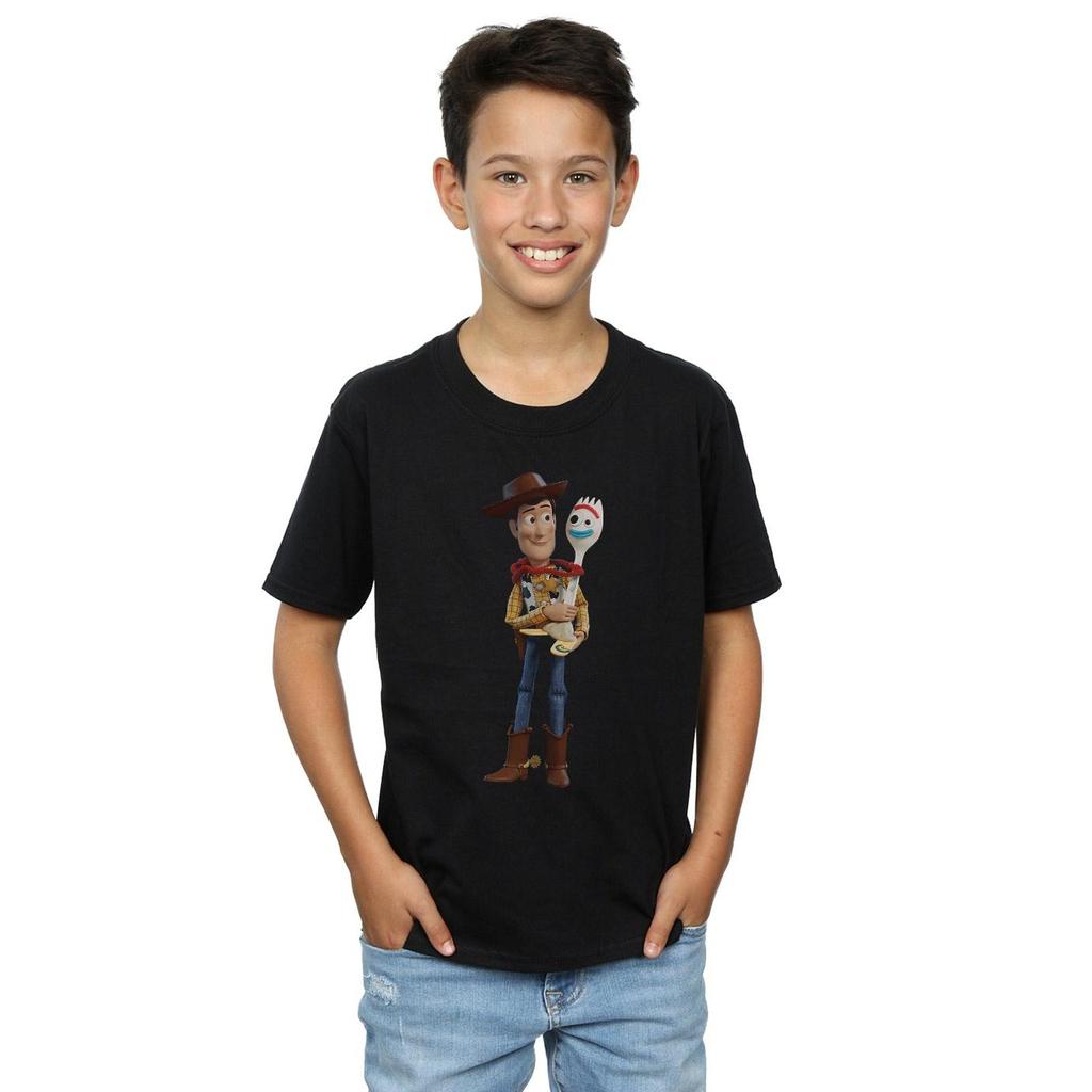 Disney Toy Story 4 Woody und Forky T-Shirt für Jungen