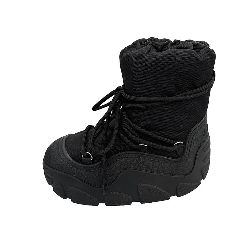 Damskie zimowe buty śniegowe na grubej podeszwie, lekkie, ciepłe, na zimno, pikowane, antypoślizgowe, odporne na ścieranie, codzienne trampki, krótkie bawełniane buty, buty typu "chleb"