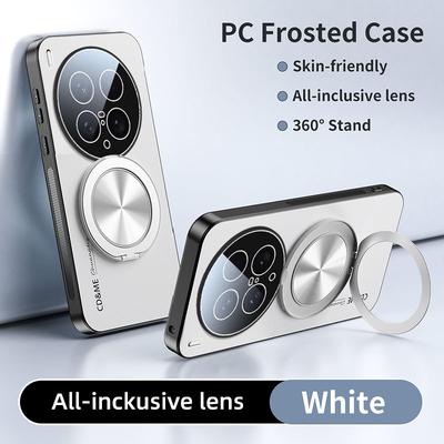 Luxusní AG Matný Kryt Pro VIVO X200 Pro Ultra X200S X200Ultra Magnetický PC Matný 360 Stupňový Stojan Ochranný Kryt