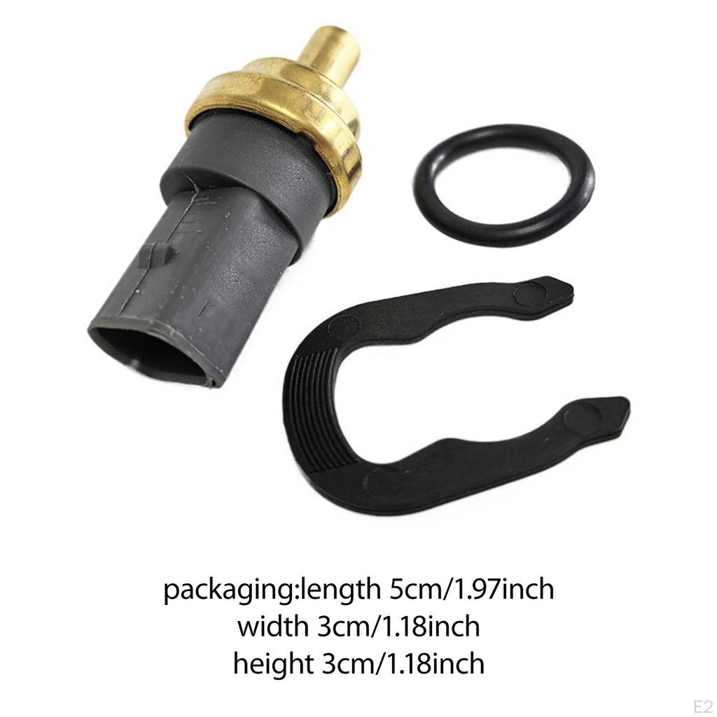 Kühlmitteltemperatursensor Zubehör 06A919501A Kompatibel Schwarz für A6 A4 Hochleistungs-Ersatzteil