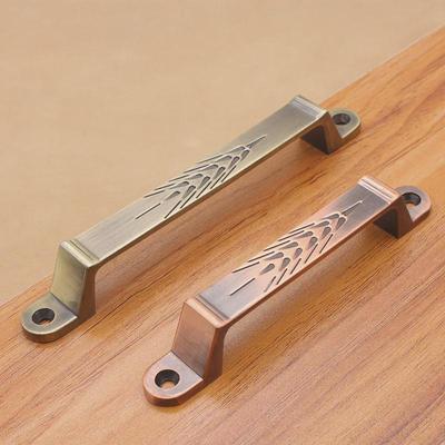 European Antique Copper-Zinc Alloy Drawer Handle, 120mm & 150mm Hole Distance
