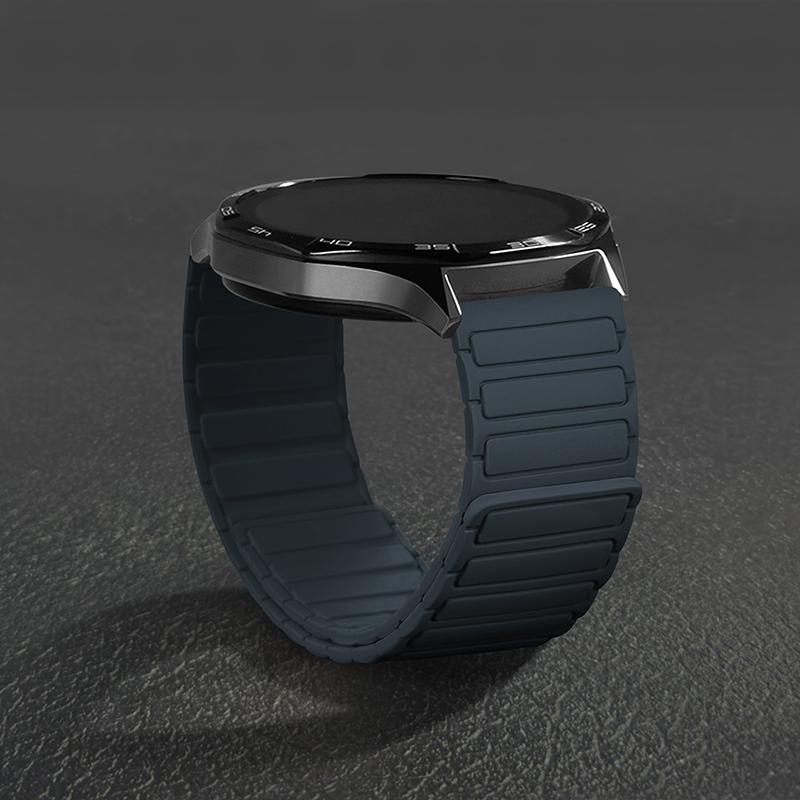 Magnetic silicone Band For Samsung Galaxy Watch 7 FE 6 4 classic 5pro Bracelet correa Huawei watch GT 6 5 4 pro 20mm 22mm straps