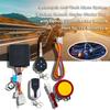 Motorcycle Anti-theft Alarm System Wireless Remote Engine Starter Stop With Remote Controller Module Horn For 12v Motor E3i4