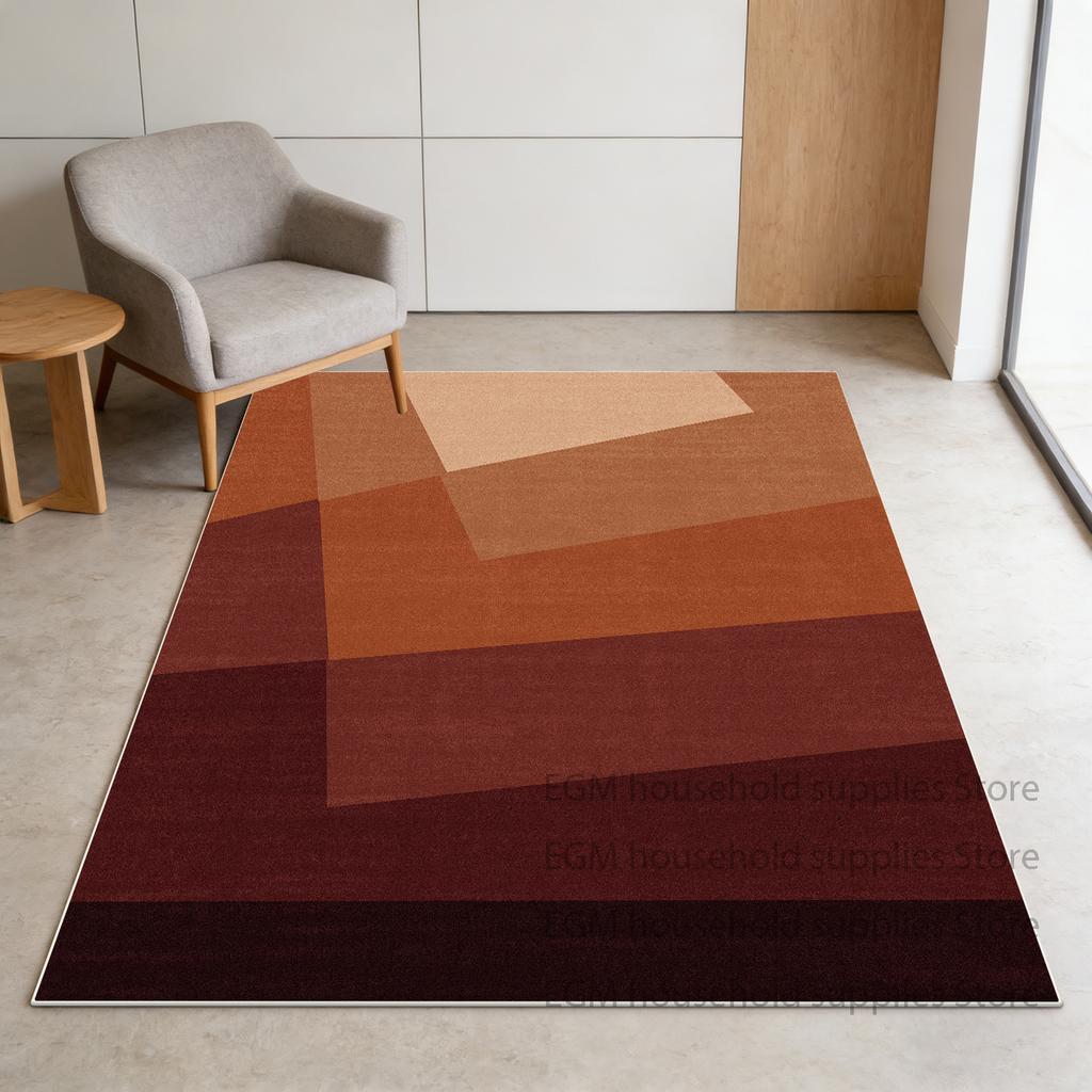 Geometric Carpets Modern Living Room Decoration Coffee Tables Soft Rug Non-slip Bedroom lounge study Floor Mats Easy cleaning