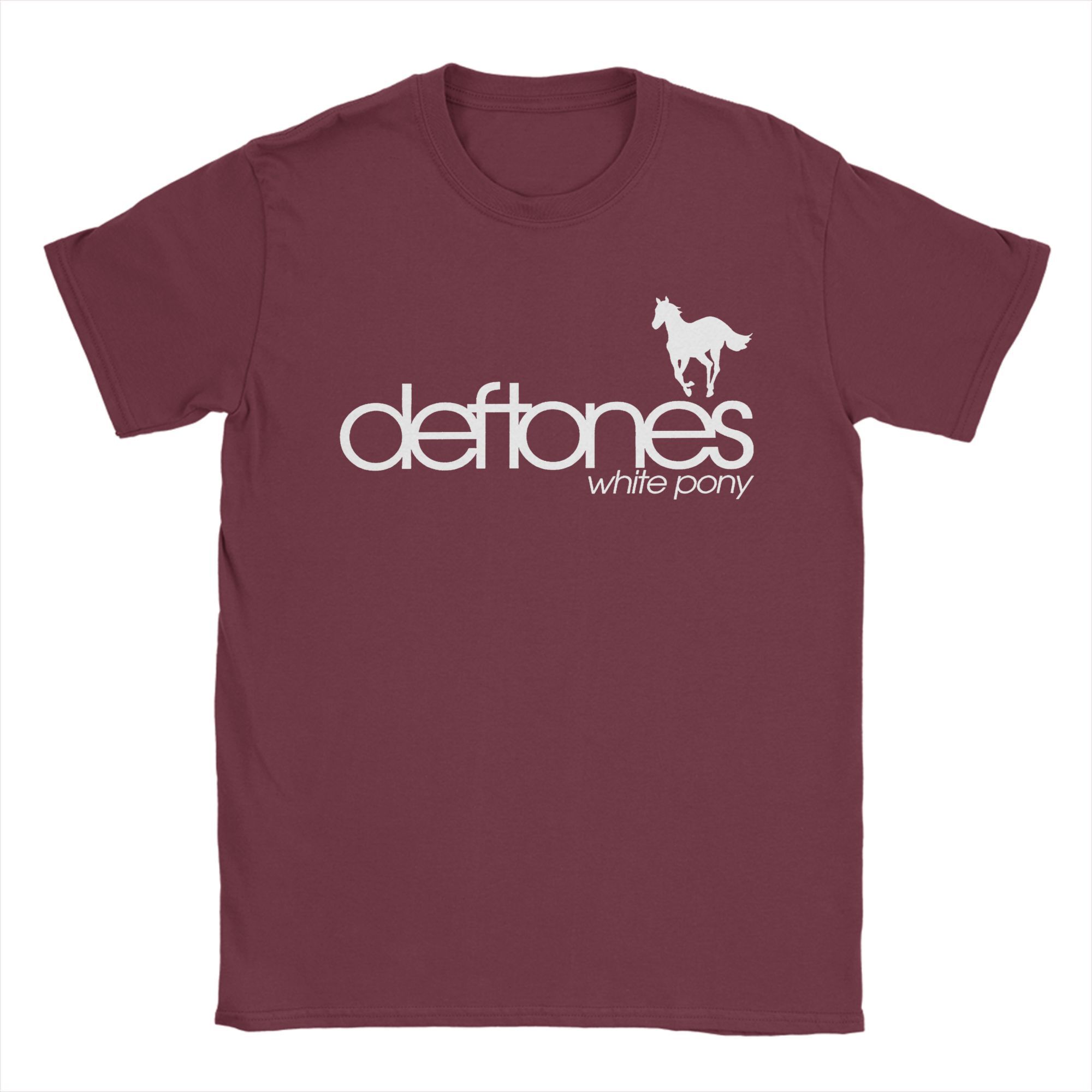 

Чоловічі футболки Deftones Мода 100% Бавовна Футболка З Коротким Рукавом Футболки З Круглим Коміром Одяг З Графікою L