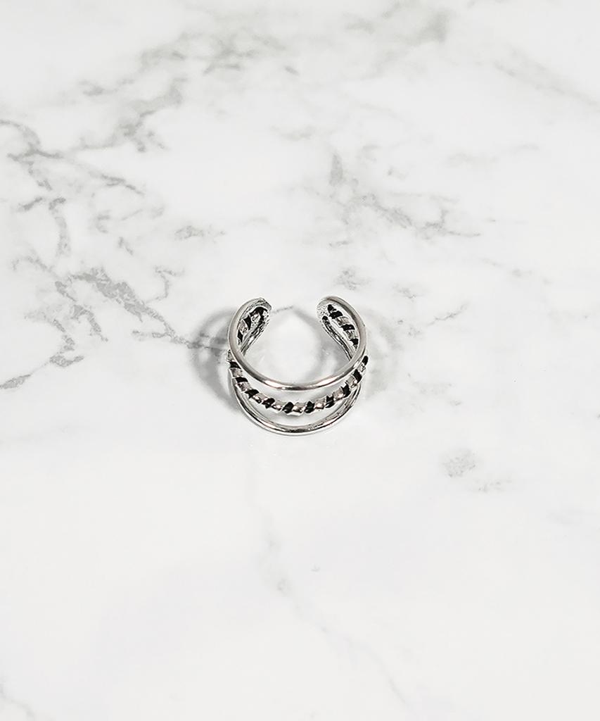 One Enough Triple Line Ring