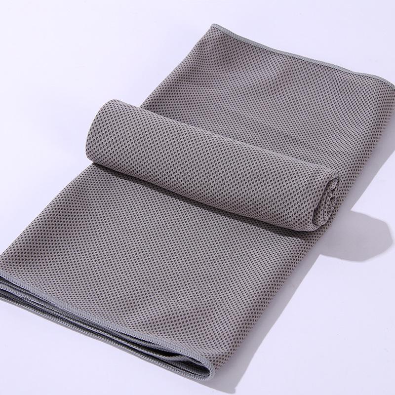 

Cooling Towel 30x100 for Outdoor Sports & Gym - Two-Color, Quick-Drying Ice Towel 30*100cm серый