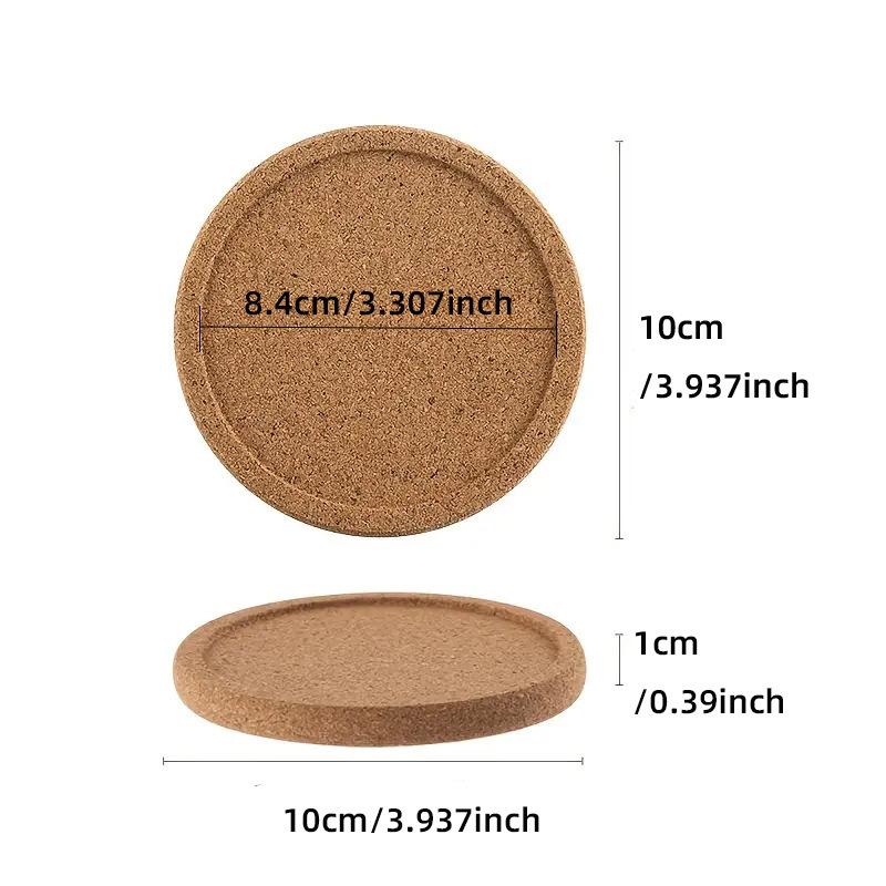 Durable Round Walnut Wood Coaster for Coffee Tea Cup Pad Heat Resistant Stand 1PCS