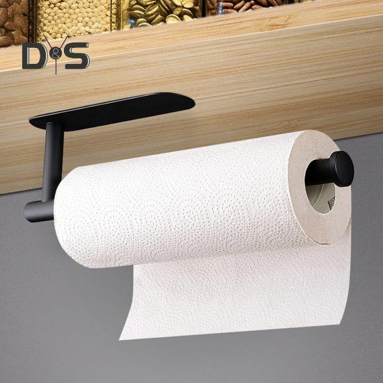 Suport pentru prosoape de hârtie montat pe perete rezistent la rugină Suport autoadeziv pentru prosoape de hârtie Organizator pentru hârtie