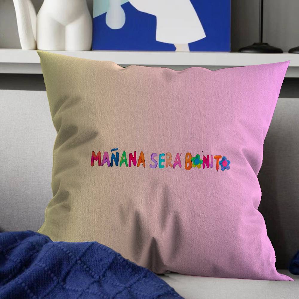 Karol G Female Singer Pillowcases Home Bedding Decorative Pillow Cover Wedding Super Soft Pillow Case