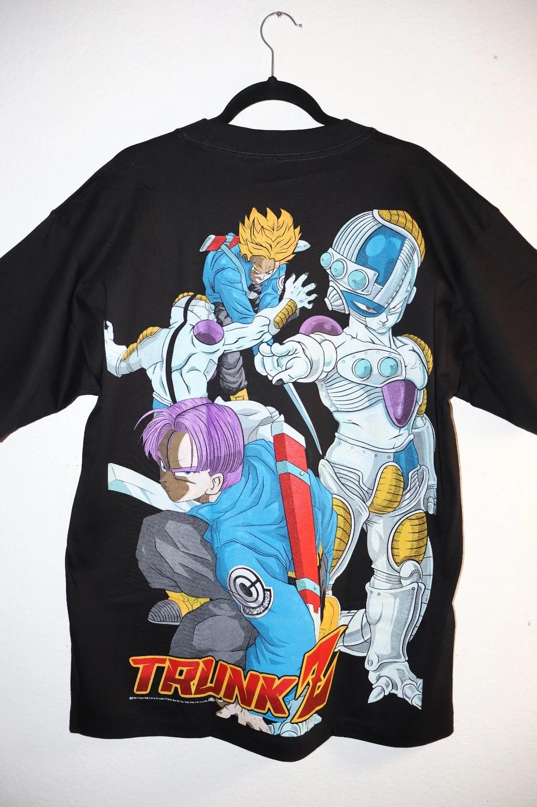 AOP Trunks vs Frieza Dragon Ball Z Shirt Size XL (#128) TAG NOT CENTERED S