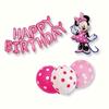 1set Cartoon Mickey Mouse & Friends Mickey Mouse Number Balloon Set Birthday Baby Shower Party Decor Balloon Supplies Kids Favor