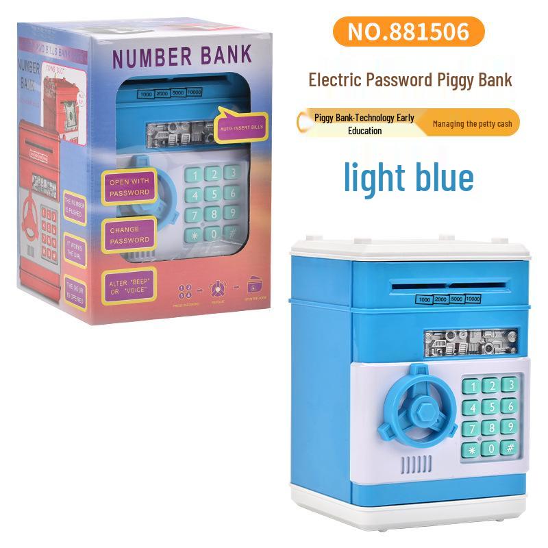 Children's Fun Electric ATM Piggy Bank with Combination Lock