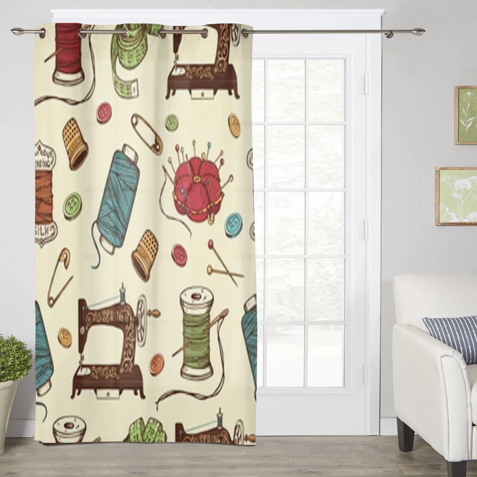 Ручной рисунок из швейных инструментов — фото 2